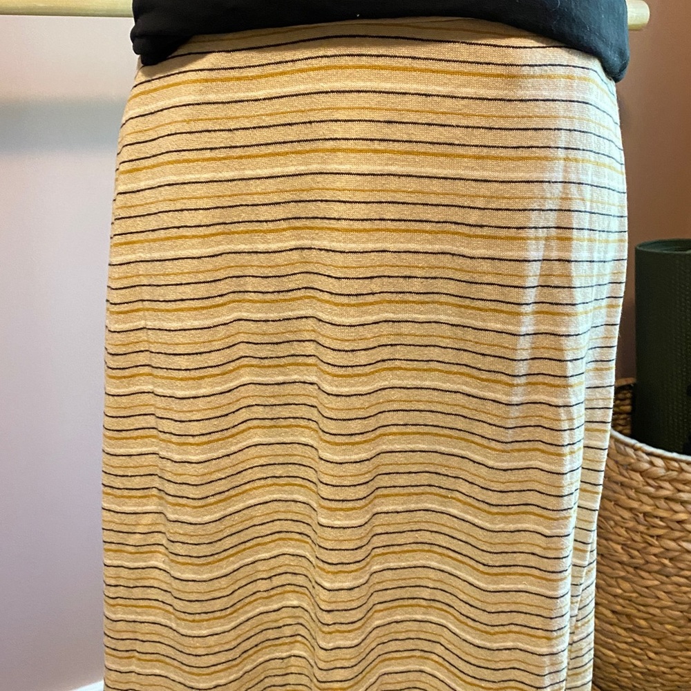 Prana Striped Midi Skirt M NWT - Picture 2 of 7